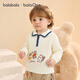 Bala balaOne children's sweater boys and girls 2025 winter sweater baby baby sweater 208425103201