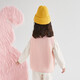 Disha Children's Clothing Girls Vest 2025 Autumn and Winter Children's Polar Fleece Jacket Baby Vest Pink 130