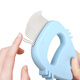 Pet shell comb, needle comb, cat comb, dog grooming, cleaning, knotting, cat fluffy hair comb, cat floating hair comb, pet comb - orange - 1 pc