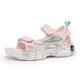 Anta Children's Little Kirin 2025 Summer Girls Sandals Medium Large Children Student Sandals Soft Sole Princess Shoes Waterproof Girls Beach Shoes 9901 Watermelon Red 33 Inner Length/21.2cm