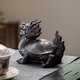 Mingke Mingke tea pet ornaments purple sand dragon turtle Pixiu can raise wealth accessories Zen tea ceremony coffee table boutique tea play tea worms purple pottery dragon turtle