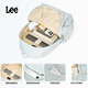 Lee's high-looking schoolbag for female junior high school students, large-capacity casual backpack, college student computer backpack, light blue