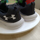 Under Armor official HOVR Rise 3 men's sports training shoes 3024273 black 002 44.5