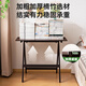 Old bamboo craftsman foldable desk children's study computer study desk office installation-free home bedroom writing small table all in one