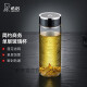 Heenoor Glass Cup Один слой мужской утолщенный водяной чашки Официальный сайт Прозрачный чайная чашка с большим мощностью Портативная теплостойкая чашка 6195 Натуральный цвет 400 м с фильтром