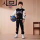 Jordan Nike AJ children's jacket boys autumn new No. 23 trendy baseball uniform jacket black