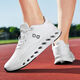 On Running Fashion cushioned running shoes trendy men's shoes beautiful comfortable sports casual shoes 2025 new four-season shoes sea blue 9923 single layer 43