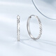 Chao Acer Platinum Earrings and Earrings for Women PT950 Earrings, Premium Earrings for Girlfriend, Priced at RMB 360, C Pair, 3.4g