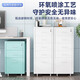 Jiahui preferred office file cabinet iron storage locker mobile small cabinet with lock five drawers white high 690 with lock