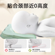 Mi Xiaotu Baby Styling Pillow 0 to 6 months and above corrects head shape, corrects head deflection, 1 year old 3 silicone newborn baby pillow, newly upgraded cool and breathable - special for summer, 0-2 years old, mint green