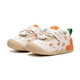 Carter Bunny toddler shoes 1-3 years old 2025 autumn and winter small K shield baby shoes children's shoes plus velvet girls' baby boys' baby cotton shoes white orange brown 22 inner length about 14.0cm foot length about 12.8-13.4
