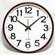 Weirong Jinzhongbao Brand Wall Clock Modern Living Room Простые часы модные творческие часы круглые золотые настенные часы 3883 Матовый черный диаметр 34 см 1 дюйм
