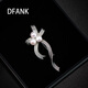 DFANK bow pearl brooch for women light luxury versatile personality niche design internet celebrity atmosphere anti-exposure buckle ins silver bow pearl brooch freshwater pearl