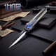 Pengyi Delta Action Shadow Edge Butterfly Blade Peripheral Alloy Material Polaris Model Toy Model Game Peripheral 23cm Shadow Edge Butterfly Knife Alloy Upgrade Restore Delta Action