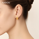 AJIDOU Ajidou earrings birthday gift for women, fashionable and cool earrings, versatile for daily use, gift to girlfriend, gift to wife, gold