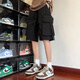 Mai Chaoshang Summer American Working Apparel New Shorts Men's Large Pockets Versatile Casual Outdoor Wearing Five-Part Tight Pants Straight-Line Slimming Mid-Pants Khaki 9901 S Recommended 80-90Jin [Jin equals 0.5 kg]