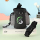 OIMG dog training waist bag training dog walking bag dog food bag training pet snack bag outdoor dog training bag dog training artifact shoulder bag blue large capacity free belt