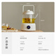 Olayks all-glass health kettle 1L mini office multi-function teapot flower teapot health kettle glass kettle constant temperature electric kettle 1L upgraded all-glass kettle body with glass filter