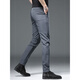 Seven Wolf (SW1960) Freieisen-Freizeithose für Männer Sommer Neue Stil Jugend Slim Feet Trend Koreanische Version Elastische Penetrathose Business 9901 Black 28 Two Feet One One