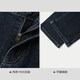 HLA Hailan House Jeans Men's Winter Mountain Not High Series Brushed Thickened Straight Leg Pants Men's New Year