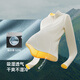 Beneunder bottoming shirt women's slim half-zip polar fleece elastic warm autumn and winter PM002