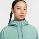 
Nike women's hooded sun protection clothes autumn loose casual sports mesh jacket jacket NIKE FV6299 017 cannon fodder/sail white XS