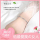 Pt950 platinum four-leaf clover bracelet for women new high-end light luxury niche exquisite bracelet gift for girlfriend light luxury four-leaf clover bracelet white diamond