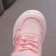 Girls mesh leather sneakers autumn new children's running shoes breathable soft sole little girl casual running shoes 9922 pink leather 36