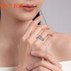 Liuguifu Jewelry Platinum Ring Guying PT950 Platinum Ring Open Ring Women PT0100126 4.50g