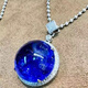 Orenchi Necklace for Women Royal Blue Tanzanite Gem Diamond Pendant Luxury Jewelry Wedding Anniversary Birthday Gift for Wife Plain Tanzanite Pendant Main Stone Approximately 21.3 Carats