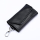 Luyida Card Bag Cadena Key Cadena Dos en uno Multifunción Multifunción Caqueta Hunghide Simple Car Bag Black Black