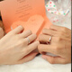 Fanci (Fanci) Love Frequency Series Love Couple Rings Pair of Pure Silver Rings Birthday Confession Gifts for Boyfriends and Girlfriends