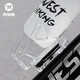 WestBiking bicycle water bottle cage PC plastic mountain bike road bike water cup holder cycling water bottle accessories with warning tail light transparent gray