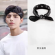 Retro headscarf, trendy brand scarf, hip hop, motorcycle, hiphop, street style, cashew flower square scarf, street dance pants decoration, black patterned square scarf, free square scarf buckle + buckle