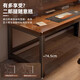 Quanpinwu solid wood computer desk home desktop e-sports game table learning office writing desk long table bedroom 140CM