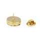 Cijia Broche Traje Broche Broche Mecánico Plata/Collar Gold Plated Punk Punk Punk Hebilla Redonda Gold Movement Broche + Gematlink Set