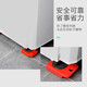 Beginner moving artifact heavy object transport wheel mover moving furniture universal steering pulley refrigerator washing machine transport