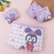 Children's underwear, girls' pure cotton boxer shorts, baby category A, medium-sized children and little girls 2-15 years old, no clip PP 787# Purple (4 pack) 100-S (recommended 24-32 Jin Jin equals 0.5 kg)