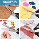 Lace scissors, serrated scissors, tailor's scissors, large and small wave scissors, fabric sample cutter, embroidery scissors, DIY tool, medium arc tooth 5mm