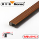 Huili custom-made Morse plastic F-type PVC wood floor closing pressure strip with base single-side buckle sliding door wardrobe edge strip MS9923 single-side buckle 27 meters less than 3 and a half