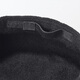 MUJI wool beret hat painter hat DBE40A5A black