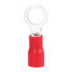XMSJRV12532 Round Cold Press Terminal Nez en cuivre Pré-isolé 1000 pièces Black RV2-4 (diamètre 4.3) 1000 pièces / pack