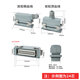 Customized heavy-duty connector aviation plug socket HE-P 10 16 24-pin 32-pin 4 6-pin single buckle/side exit