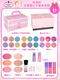 Tulisa Children's Cosmetic Set Girl Princess Baby Girl Color Cosmetic Box Toy Gift Tulisa Sweetheart Lepa Suitcase Free Makeup