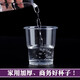 Disposable plastic cup aviation cup drinking water tea beverage food grade outdoor commercial dining cup beer cup 130ml 50 pieces