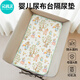 Doll Elf baby changing table diaper pad, washable summer baby care table diaper pad, children's waterproof mattress overnight pad, Class A quality, forest style cute pet - it is recommended to buy 2 pieces for replacement 50x70cm