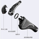 Li Shen bicycle handlebar cover universal rubber silicone mountain bike handlebar cover cow sheep horn bicycle handle grip cover accessories one-piece meat ball handlebar cover with deputy handlebar black