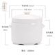 Tuojin stew pot bird's nest ceramic pot with lid, water-proof cup, steamed egg size, pure white 2000ML