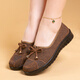 Boensa (BOENSA) mother shoes 50-60 years old fashionable old Beijing cloth shoes women's shoes official flagship store soft soles and does not tired feet middle-aged and elderly 7170-15 Cute color 35