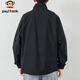 Paul Frank Jacket Men's Spring and Autumn Casual Jacket Men's Solid Color Top Trendy Brand Versatile Windproof Men's Black L